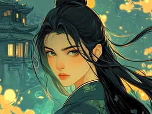 悬疑漫画作者顾长安的代表作封面